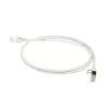 Cabo de rede slimline para centro de dados ACT cinzento 10 m LSZH U/FTP CAT6A sem patilhas com fichas RJ45