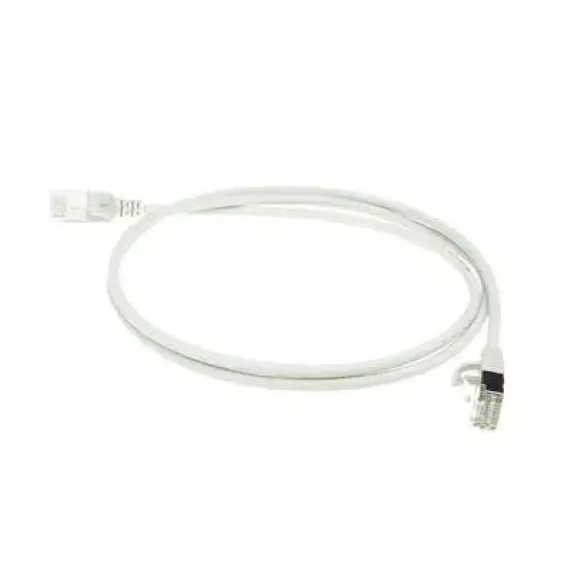 Cabo de rede slimline para centro de dados ACT cinzento 10 m LSZH U/FTP CAT6A sem patilhas com fichas RJ45