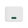 Hama 00201675 carregador móvel para headset, powerbank, smartphone, tablet branco AC carregamento rápido interior