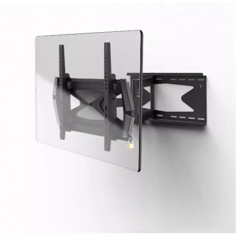 Hama 00220860 suporte de parede para TV 165,1 cm (65 polegadas) preto