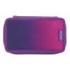 Estojo TriCase Dip Dye Herlitz 31 peças rosa lilás poliéster 190x115x70 mm