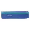 Estojo Herlitz Dip Dye Soft poliéster azul turquesa 215x95x60mm
