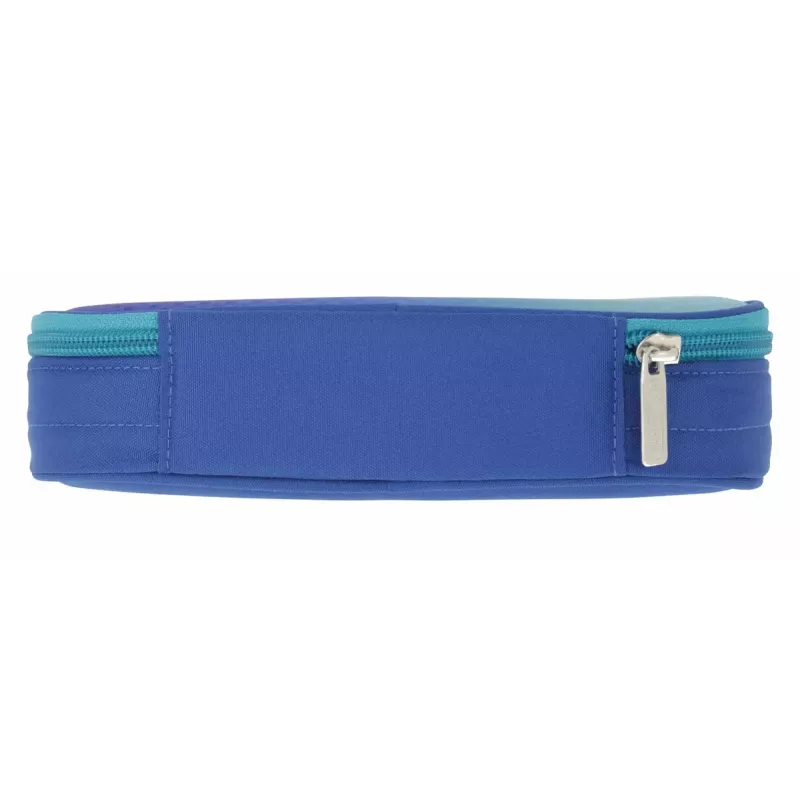 Estojo Herlitz Dip Dye Soft poliéster azul turquesa 215x95x60mm