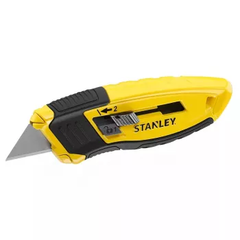 Faca universal Stanley STHT10432-0 preto amarelo faca com lâmina fixa