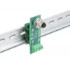 Adaptador de módulo de transferência DeLOCK M12 4 pinos codificação A conector fêmea para bloco de terminais de 5 pinos