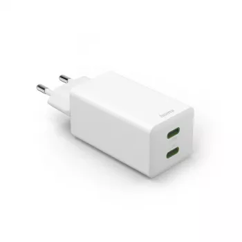 Carregador power bank para dispositivo móvel Hama 00125116, smartphone, tablet branco AC carregamento rápido interior