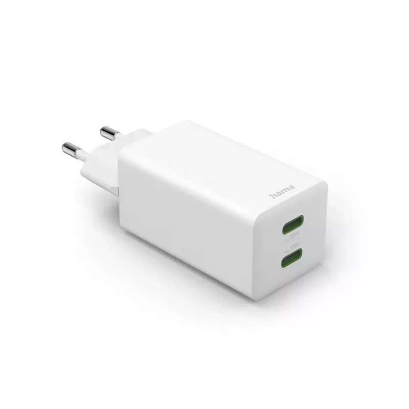 Carregador power bank para dispositivo móvel Hama 00125116, smartphone, tablet branco AC carregamento rápido interior