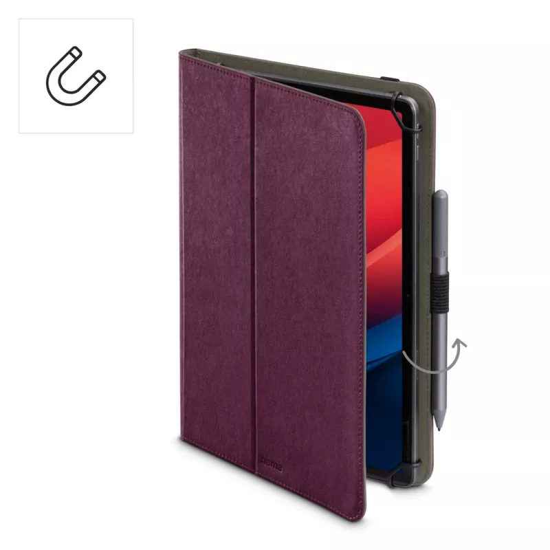 Capa para tablet Hama 00227072 27,9 cm (11 polegadas) folio bordô