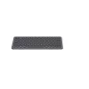 Hama WK-500 teclado multidispositivo, compacto, sem fios RF + Bluetooth, QWERTZ, preto