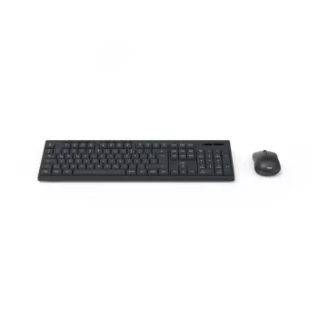 Teclado e rato Hama WKM-200 incluídos Home/Office RF Wireless QWERTZ alemão preto