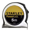 Fita métrica STANLEY Micro PowerLock Metric - fita métrica retrátil compacta, escala métrica