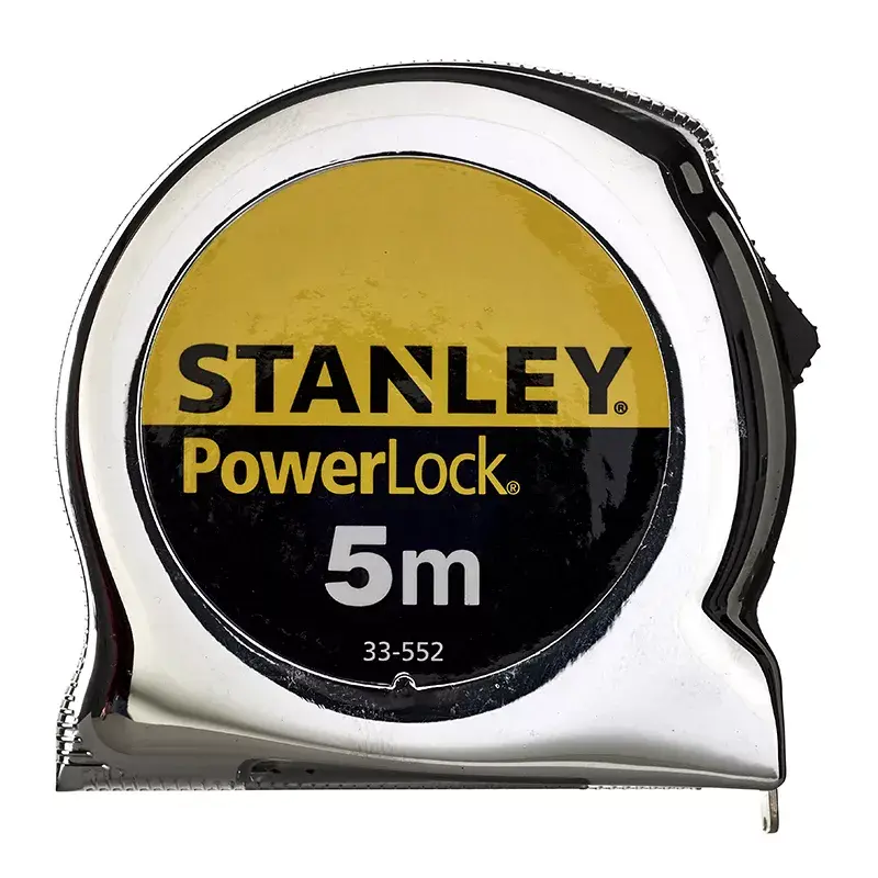 Fita métrica STANLEY Micro PowerLock Metric - fita métrica retrátil compacta, escala métrica