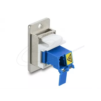 Módulo Keystone DELOCK 91096, construção plana, inserção compatível com RJ45