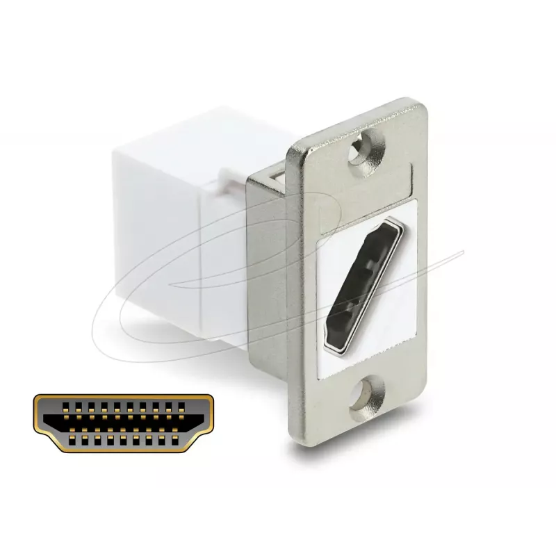 Módulo Keystone DELOCK 91101, construção plana, porta única