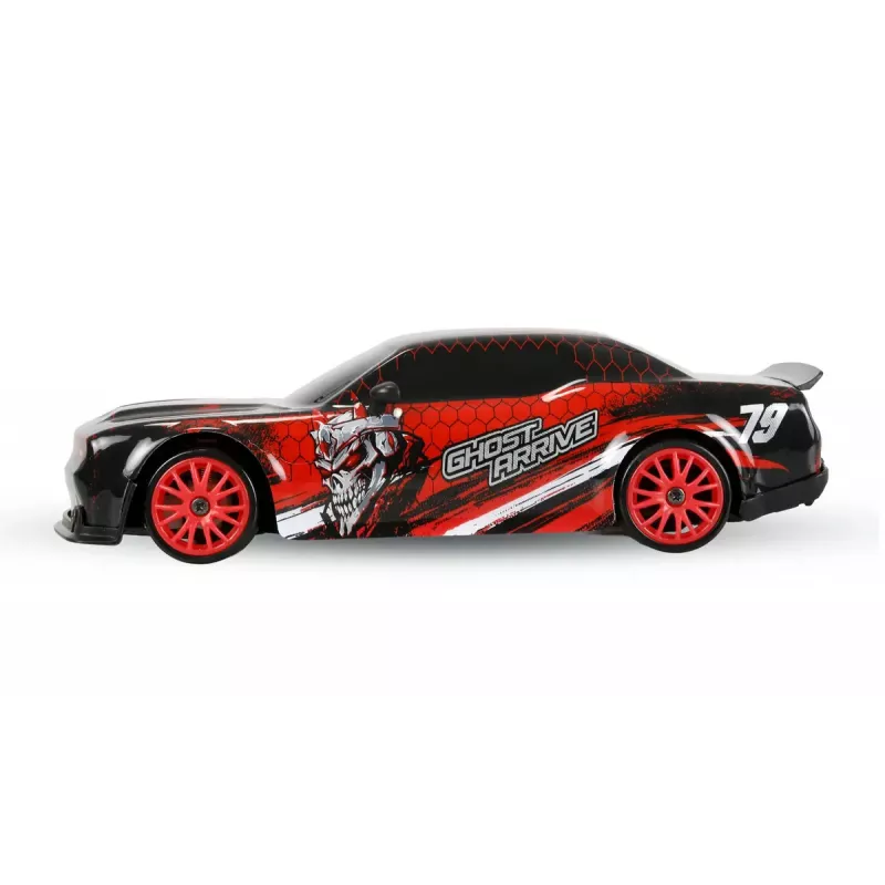Amewi 21131 Drift Sport Muscle Car 4WD 1:24 RTR, vermelho, 6+