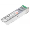 Módulo transceptor Intellinet ótico, Gigabit Fiber SFP, porta single-mode 1000Base-Lx (LC), 80 km, comprimento de onda 1550 nm, compatível com MSA, compatível com Cisco GLC-ZX-SMD, Ethernet, fibra ótica, três anos de garantia
