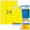 HERMA SuperPrint 4406 etiquetas autoadesivas, 37 x 70 mm, 100 un., amarelas