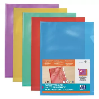 Pasta Oxford 100206719 policloreto de vinilo (PVC) azul verde vermelho roxo amarelo A4