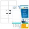 Etiquetas de endereço removíveis HERMA 10316 A4 99,1x57 mm branco