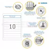 Etiquetas autocolantes para impressora HERMA 5119