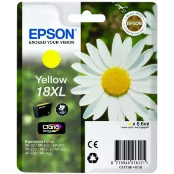 Tinteiro Epson embalagem individual 18XL Claria Home amarelo