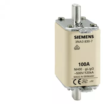 Siemens 3NA3836 fusível alta tensão 1 unidade