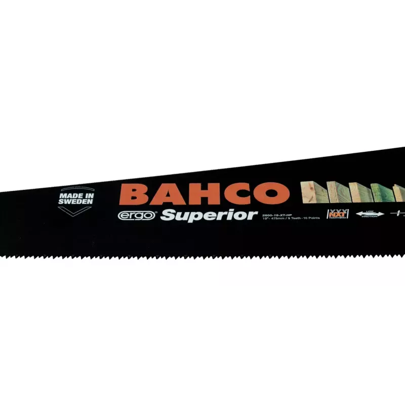 Bahco 2600-19-XT-HP Superior serrote manual, 475 mm, 9 TPI