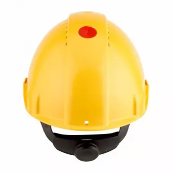 Capacete de proteção 3M G30NUY polietileno de alta densidade (HDPE) amarelo