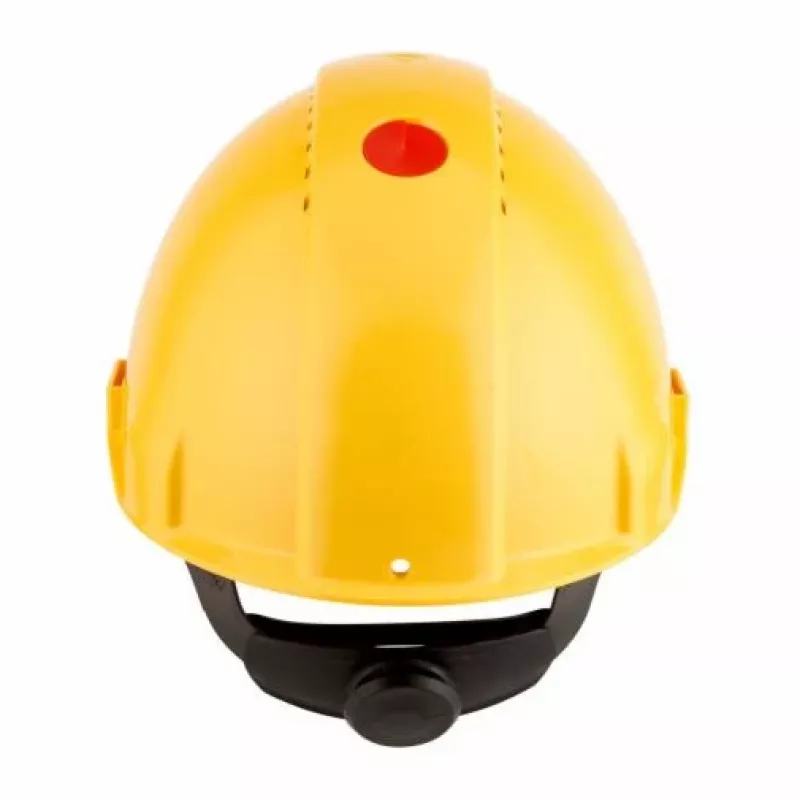 Capacete de proteção 3M G30NUY polietileno de alta densidade (HDPE) amarelo
