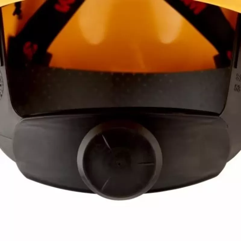 Capacete de proteção 3M G30NUY polietileno de alta densidade (HDPE) amarelo