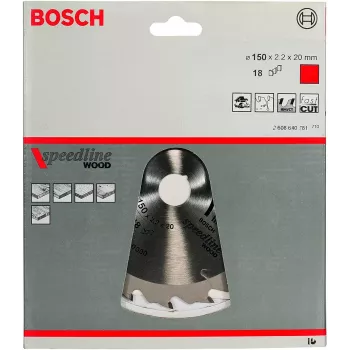 Lâmina de serra circular Bosch 2608640781 15 cm para madeira