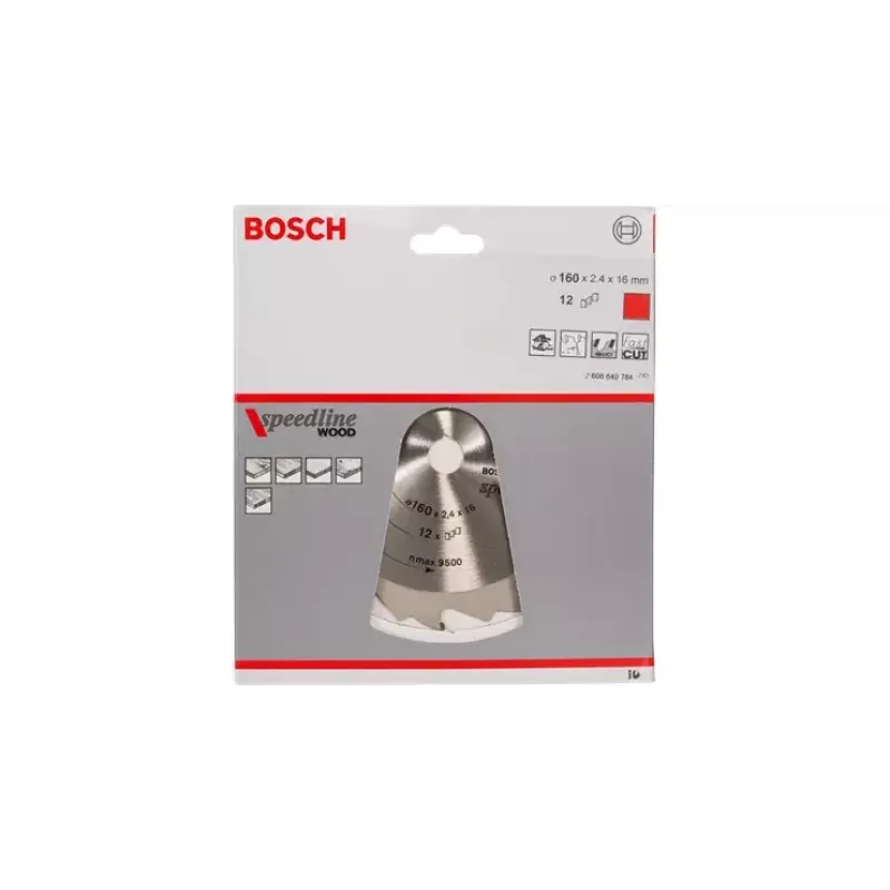 Lâminas de serra circular Bosch Speedline 2608640800
