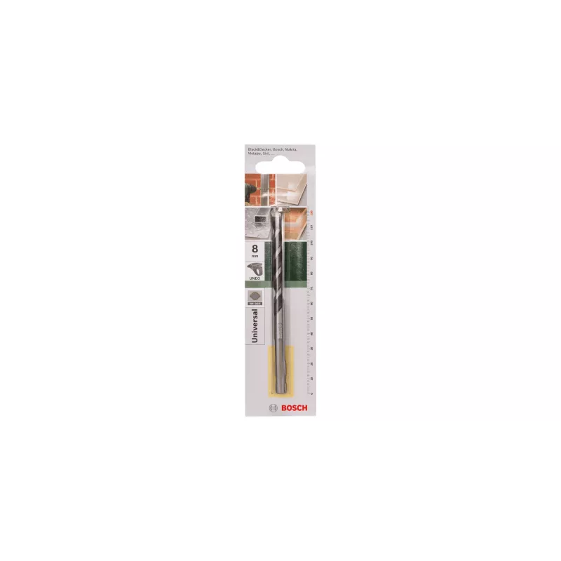 Broca multifunções Bosch SDS-Quick, martelo perfurador, 8 mm, 120 mm, multi, 7 cm, SDS-Quick