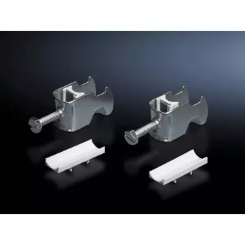 Abraçadeira de cabos Rittal DK 7097.300, aço, prateado, diâmetro máx. do feixe 34 mm, 25 unidades
