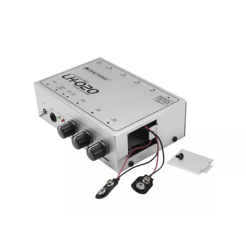 Misturador de áudio Omnitronic 10355020 3 canais 25 - 16000 Hz branco