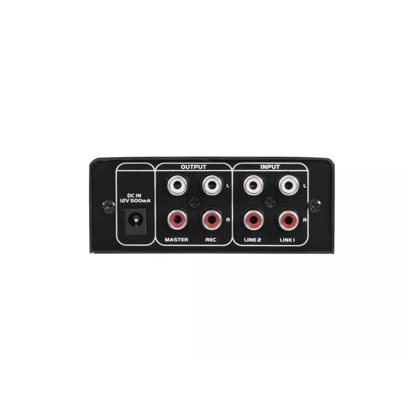 Misturador Omnitronic GNOME-202 2 canais 20 - 20000 Hz preto