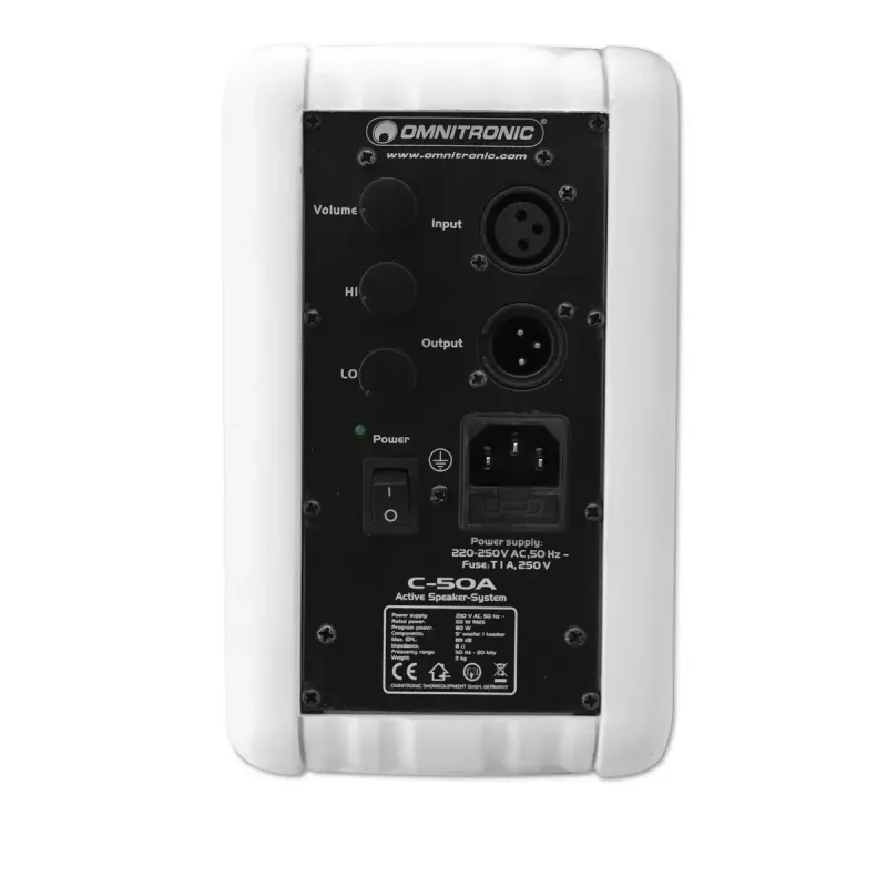 Altifalante de 2 vias Omnitronic 11036717 50 W