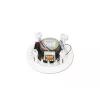 Altifalante full range Omnitronic 80710210 branco com fios 5 W