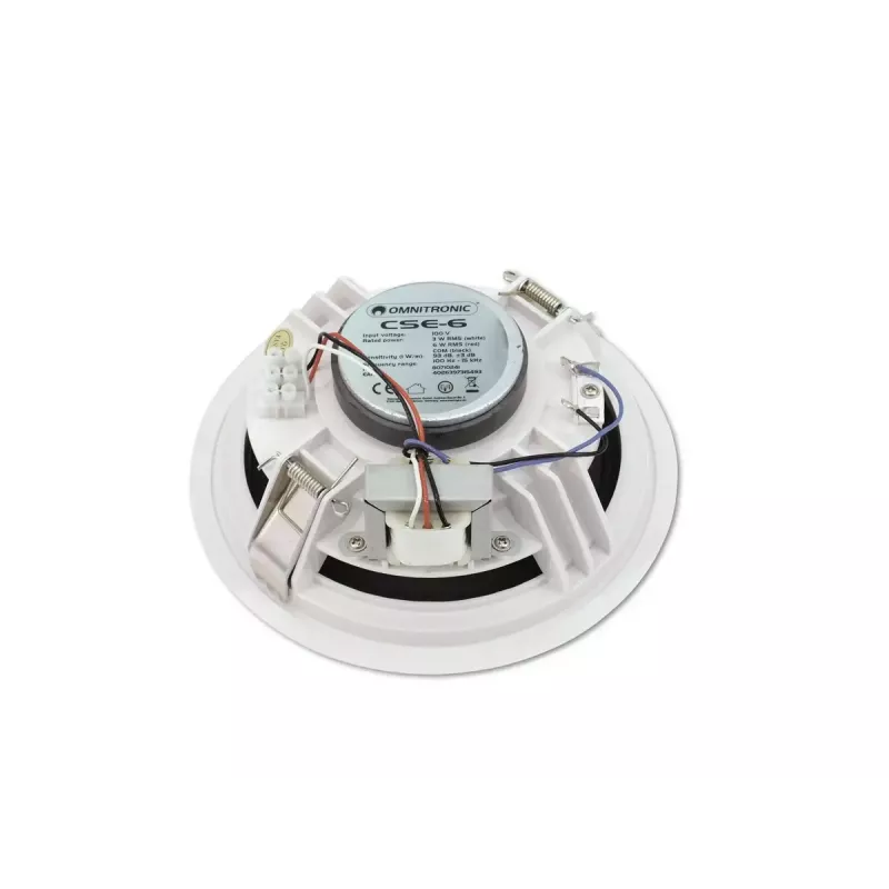 Altifalante full range Omnitronic 80710241 branco com fios 6 W