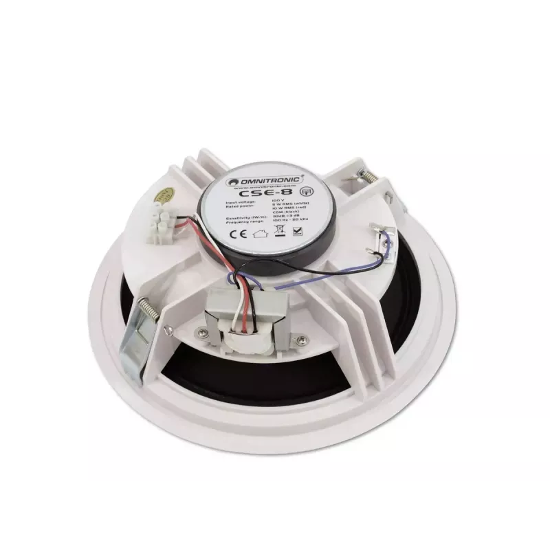 Altifalante full range Omnitronic 80710242 branco com fios 10 W
