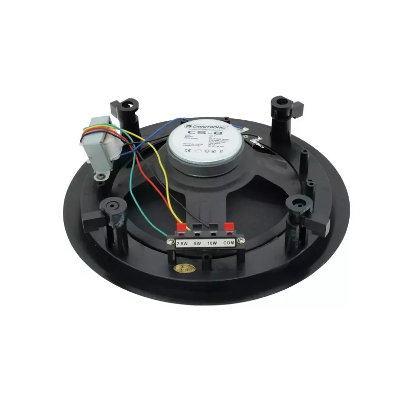 Altifalante full range Omnitronic 80710231 preto com fios 10 W
