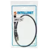 Cabo de rede patch Intellinet, Cat6, 0,5 m, preto, cobre, S/FTP, LSOH/LSZH, PVC, RJ45, contactos banhados a ouro, sem patilha, com proteção de bainha, garantia vitalícia