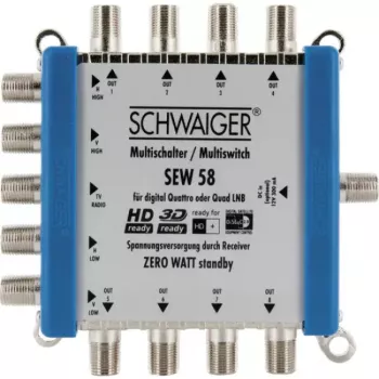 Multicomutador de satélite Schwaiger SEW58 531