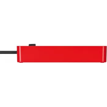 Extensão elétrica Brennenstuhl 1153240070 1,5 m 4 tomadas AC para interior preto vermelho
