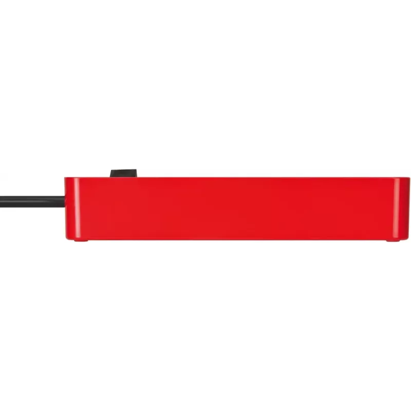 Extensão elétrica Brennenstuhl 1153240070 1,5 m 4 tomadas AC para interior preto vermelho