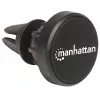 Suporte magnético para grelha de ventilação de automóvel Manhattan, fixação com mola ajustável, colocação e remoção rápidas, base antiderrapante, preto, garantia vitalícia