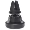 Suporte magnético para grelha de ventilação de automóvel Manhattan, fixação com mola ajustável, colocação e remoção rápidas, base antiderrapante, preto, garantia vitalícia