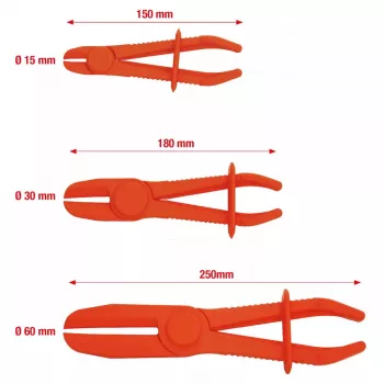 Alicate KS Tools 115.5050 plástico