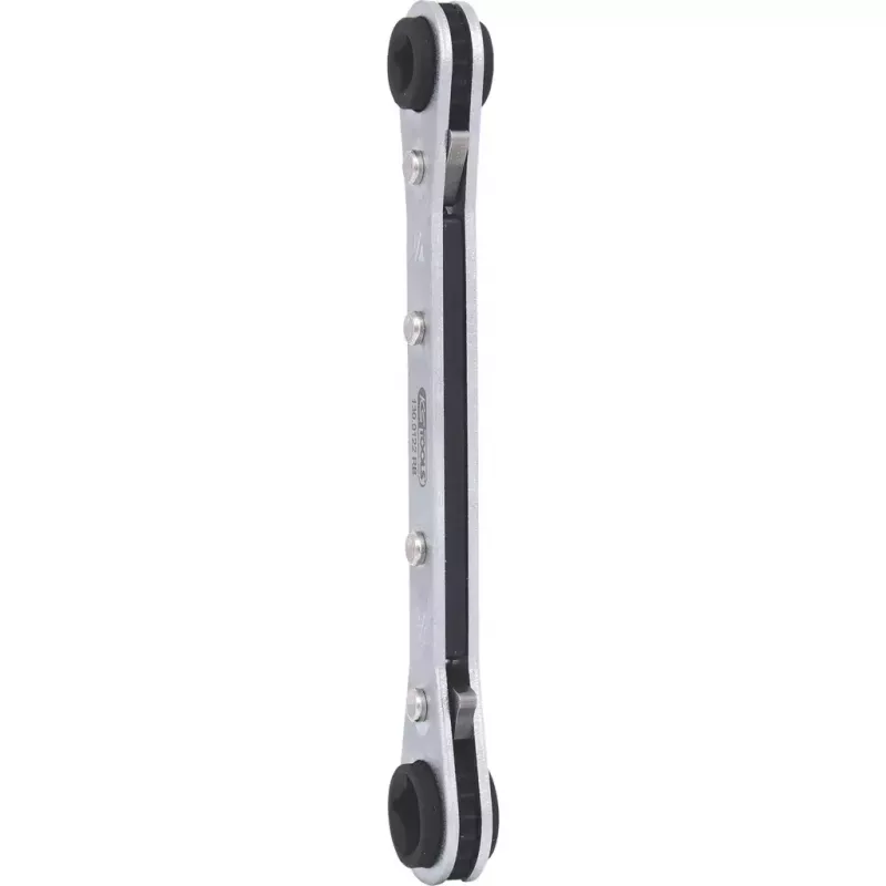 Chave de roquete KS Tools 130.0122 aço inoxidável 1/4 polegadas acionamento 120 g