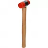 Martelo de plástico KS Tools 140.5202 cabeça de plástico cabo de madeira 30 cm 350 g